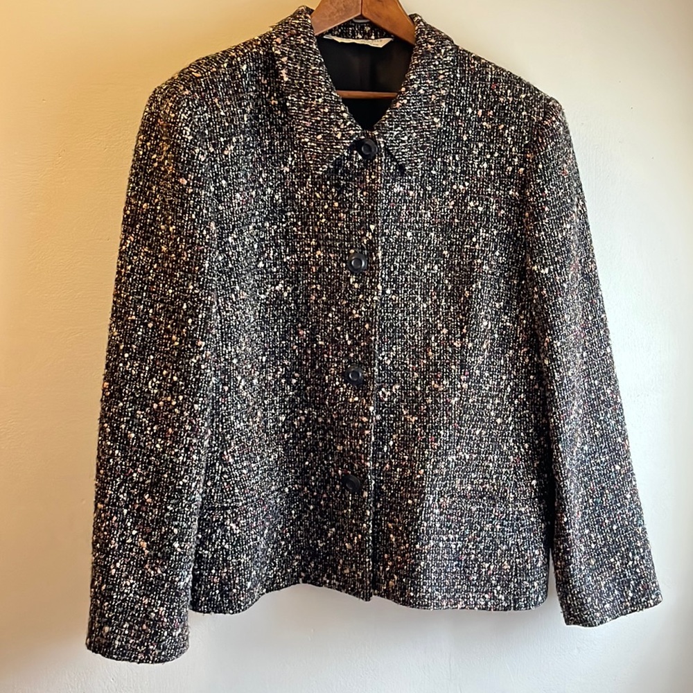 Vintage Austin Reed Petite tweed jacket size XL